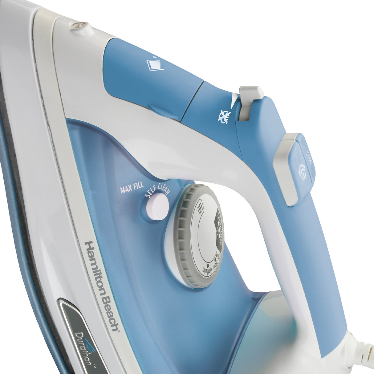 Hamilton Beach 19702-MX plancha Plancha en seco 1200 W Azul, Blanco | Planchas