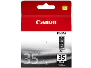 Cartucho de Tinta Canon Negro PGI-35, 10ml, 200 páginas, Impresoras PIXMA
