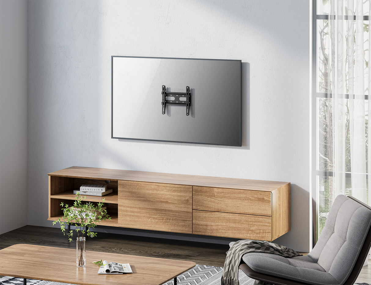 Manhattan Soporte fijo de bajo perfil para TV soportes para tv 45 kg 58,4 cm (23") 1 109,2 cm (43")