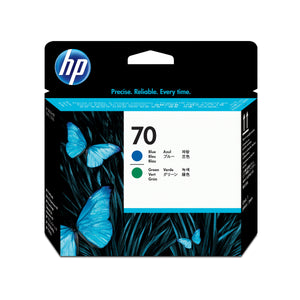 CABEZAL HP DE IMPRESION C9408A AZUL Y VERDE