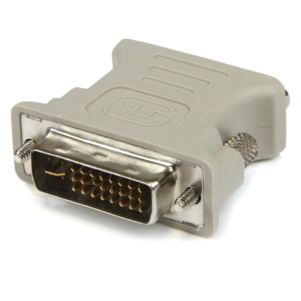 StarTech.com Adaptador Conversor DVI-I a VGA - DVI-I Macho - HD15 Hembra - Blanco Cable DVI-I VGA Macho Hembra