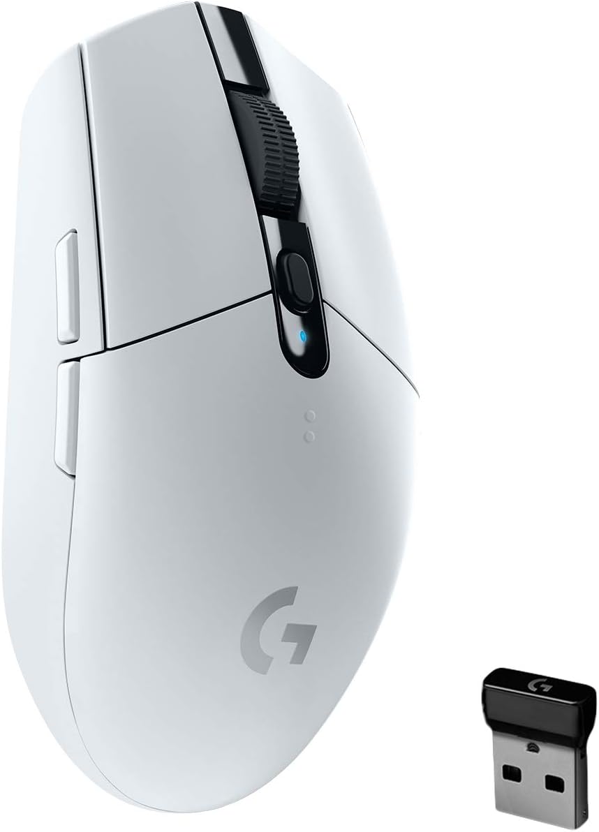 Mouse Lightspeed Gaming Logitech G305 Inalámbrico, Sensor Hero, 6 Botones, Blanco - 910-005290 FullOffice.com