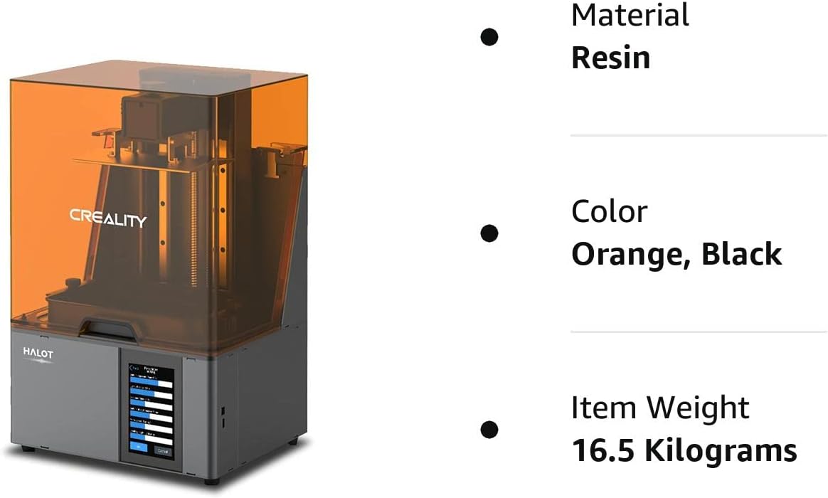 Impresora 3D Creality Halot-Sky Resina 192X120X200Mm FullOffice.com