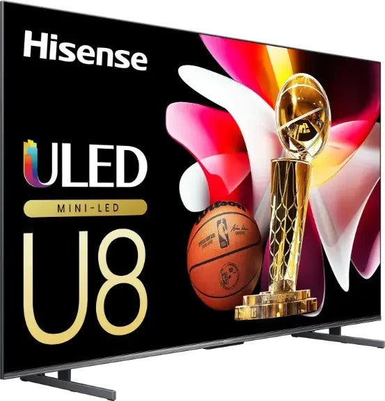 Hisense Class U8 Televisor 165,1 cm (65") 3840 x 2160 Pixeles 4K Ultra HD Mini LED ULED Smart TV Wifi Negro