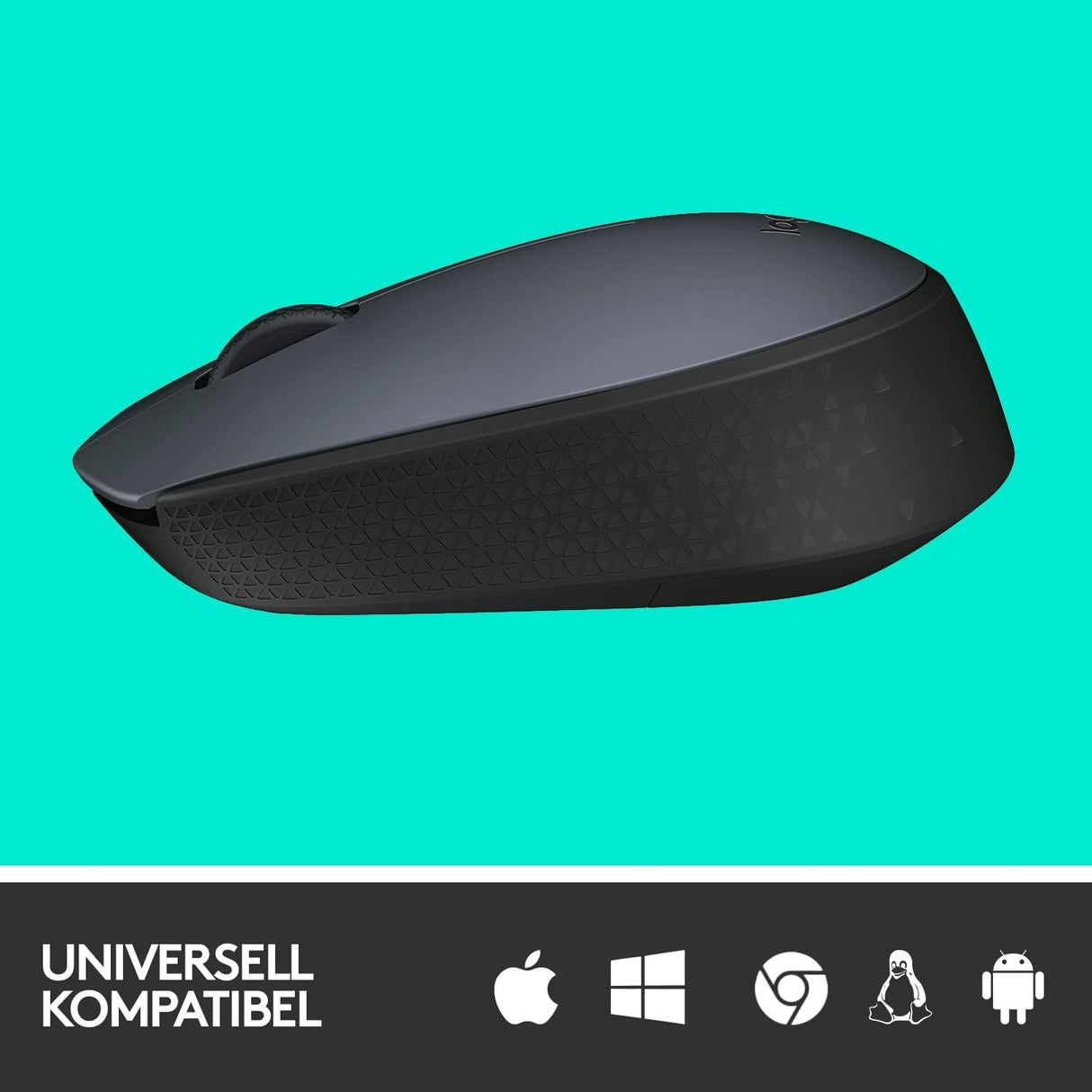 Mouse Inalámbrico Logitech M170 Óptico, Plug and Play USB, Negro-Gris - 910-004940 FullOffice.com