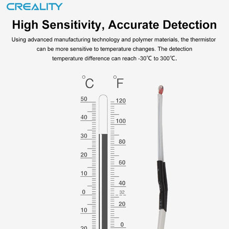 Sensor De Temperatura Creality Hotbed Series Ender/Cr FullOffice.com