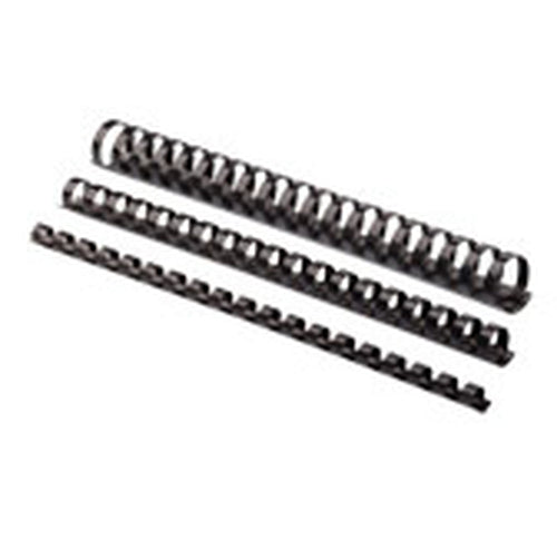 52321 - Fellowes Plastic Combs Carpeta Negro 7,9 mm 273 x 7,9 x 7,9 mm