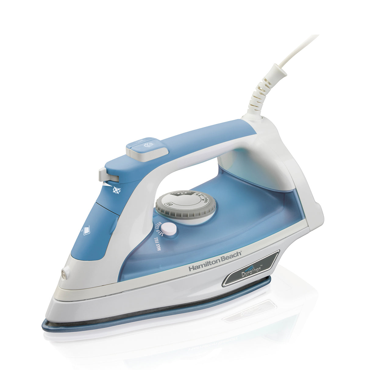 Hamilton Beach 19702-MX plancha Plancha en seco 1200 W Azul, Blanco | Planchas