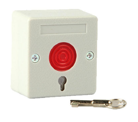 Dahua Technology DHI-ARD812 botones de alarma de pánico Alámbrico Universal Gris, Rojo CE