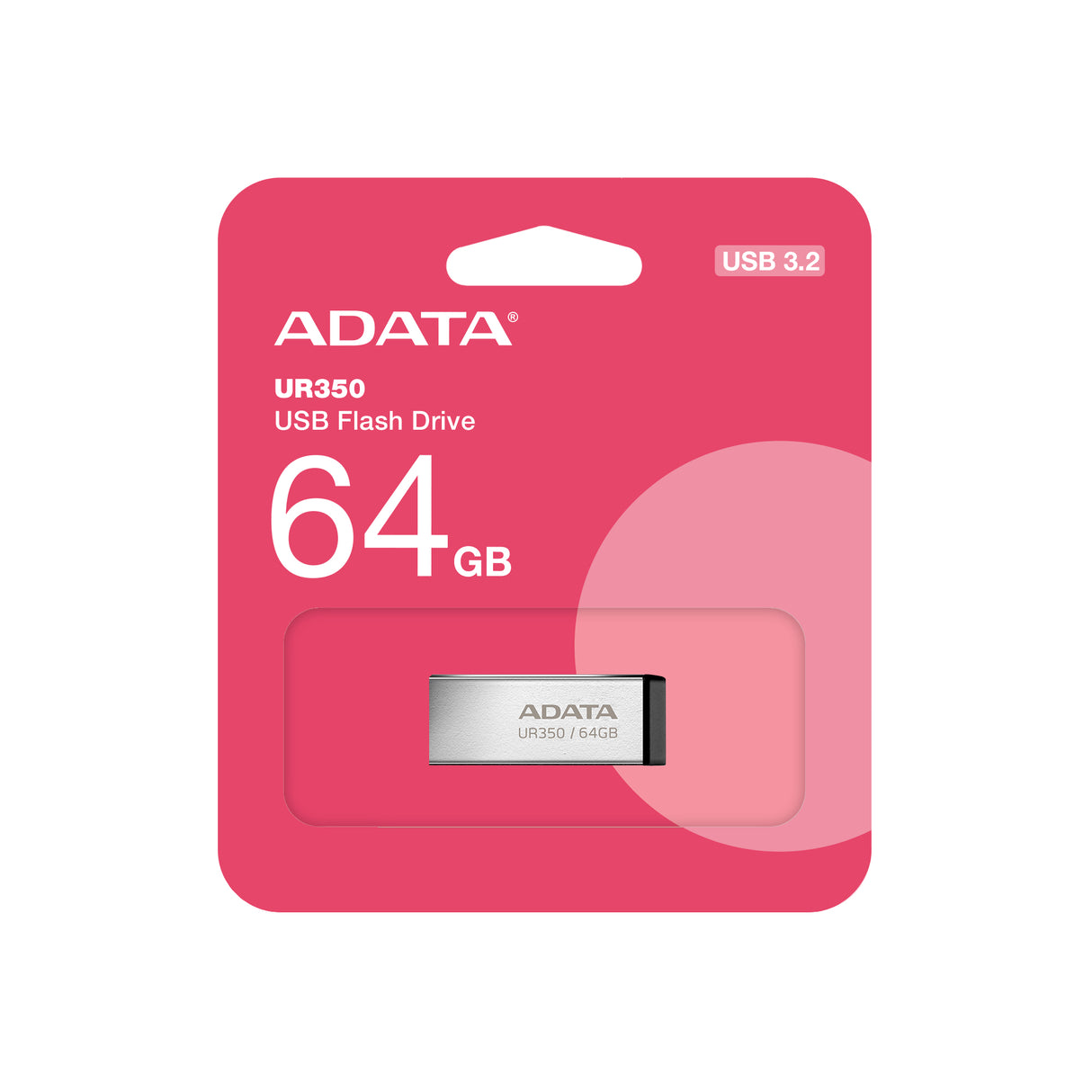 ADATA UR350 Memoria Flash 64 GB USB tipo A 3.2 Gen 1 (3.1 Gen 1) 100 MB/s