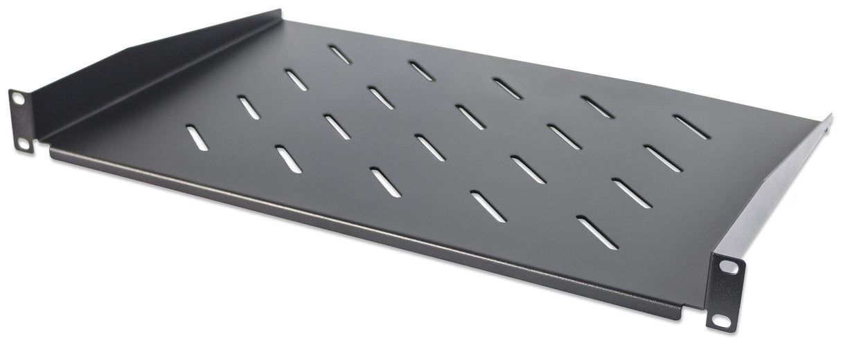 CHAROLA INT P/ RACK DE 1U 30CM DE PROF SOPORTA 25KG VENTILADA