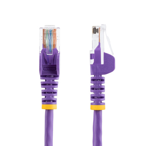 StarTech.com Cable de Red de 7m Púrpura Cat5e Ethernet RJ45 sin Enganches Cables de red 7 m Cat5e RoHS