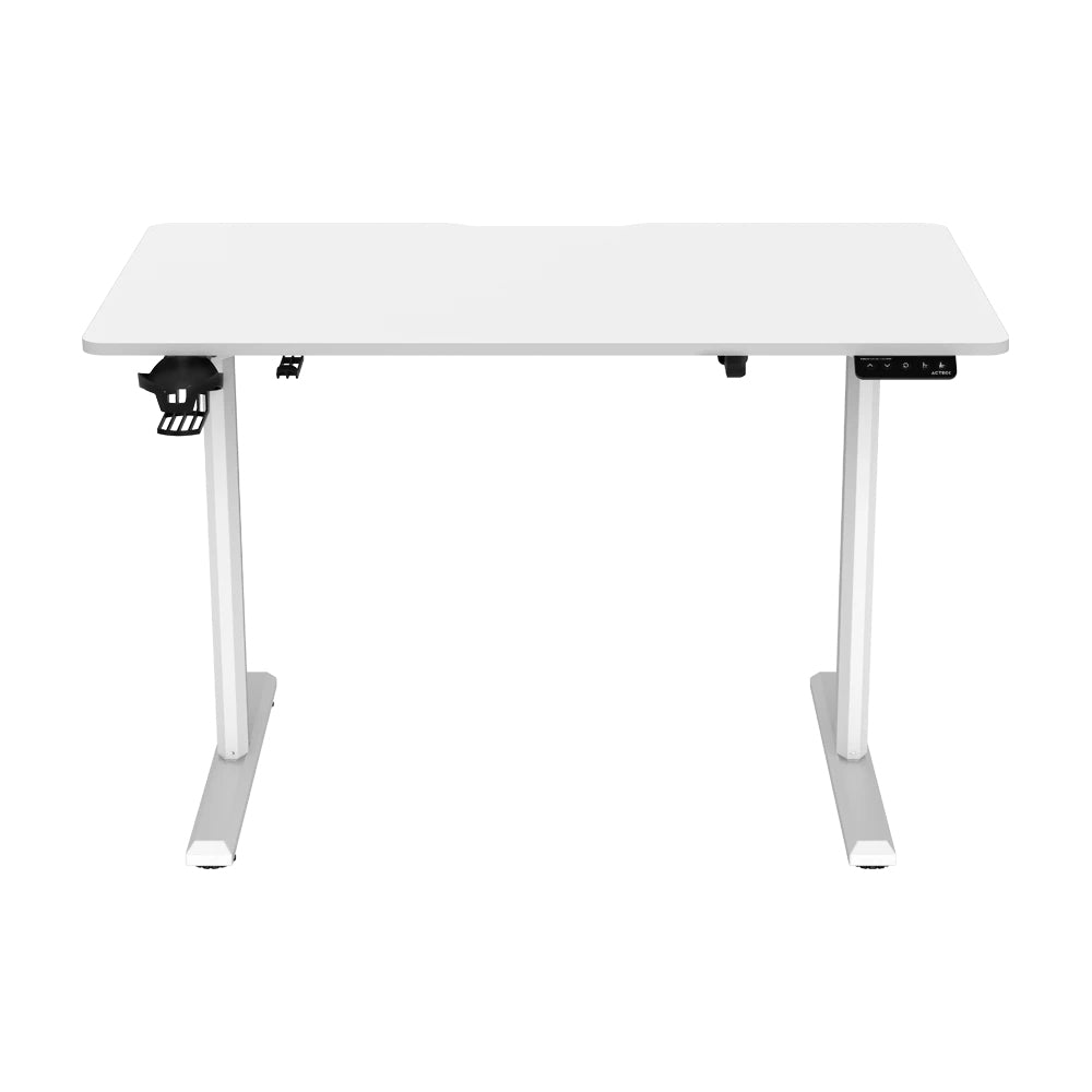 Acteck Ergo Desk 1 ED717 Blanco, Derecho, Forma rectangular, Aglomerado de madera