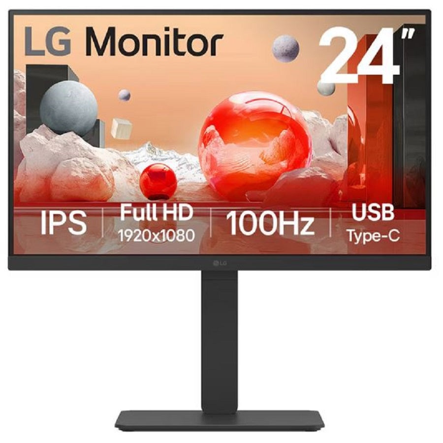 LG 24BA650 Monitor 60,5 cm (23.8") 1920 x 1080 Pixeles Full HD LED Negro
