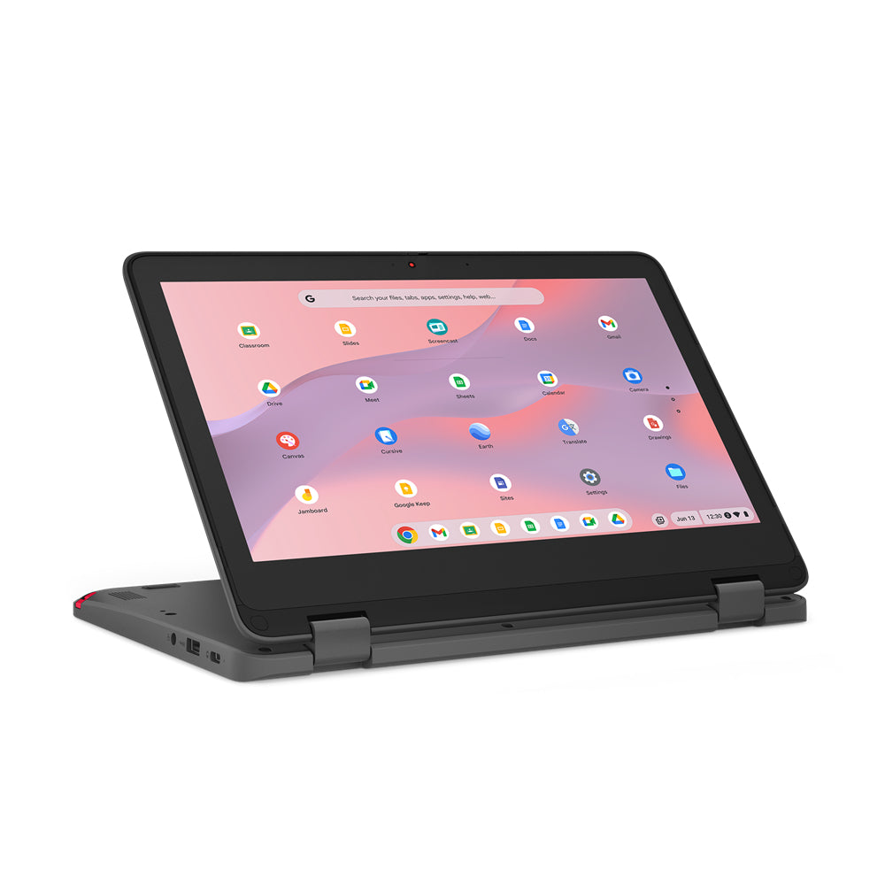Lenovo 300e Yoga Chromebook Gen 4 Laptop Graphite Grey Chromebook Gris Convertible (Carpeta)