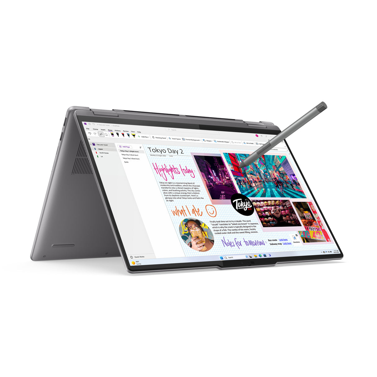 Lenovo Yoga 7 2-in-1 16AHP9 AMD Ryzen™ 7 8840HS Híbrido (2-en-1) 40.6 cm (16") Pantalla táctil WUXGA 16 GB LPDDR5x-SDRAM 1 TB SSD Wi-Fi 6E (802.11ax)