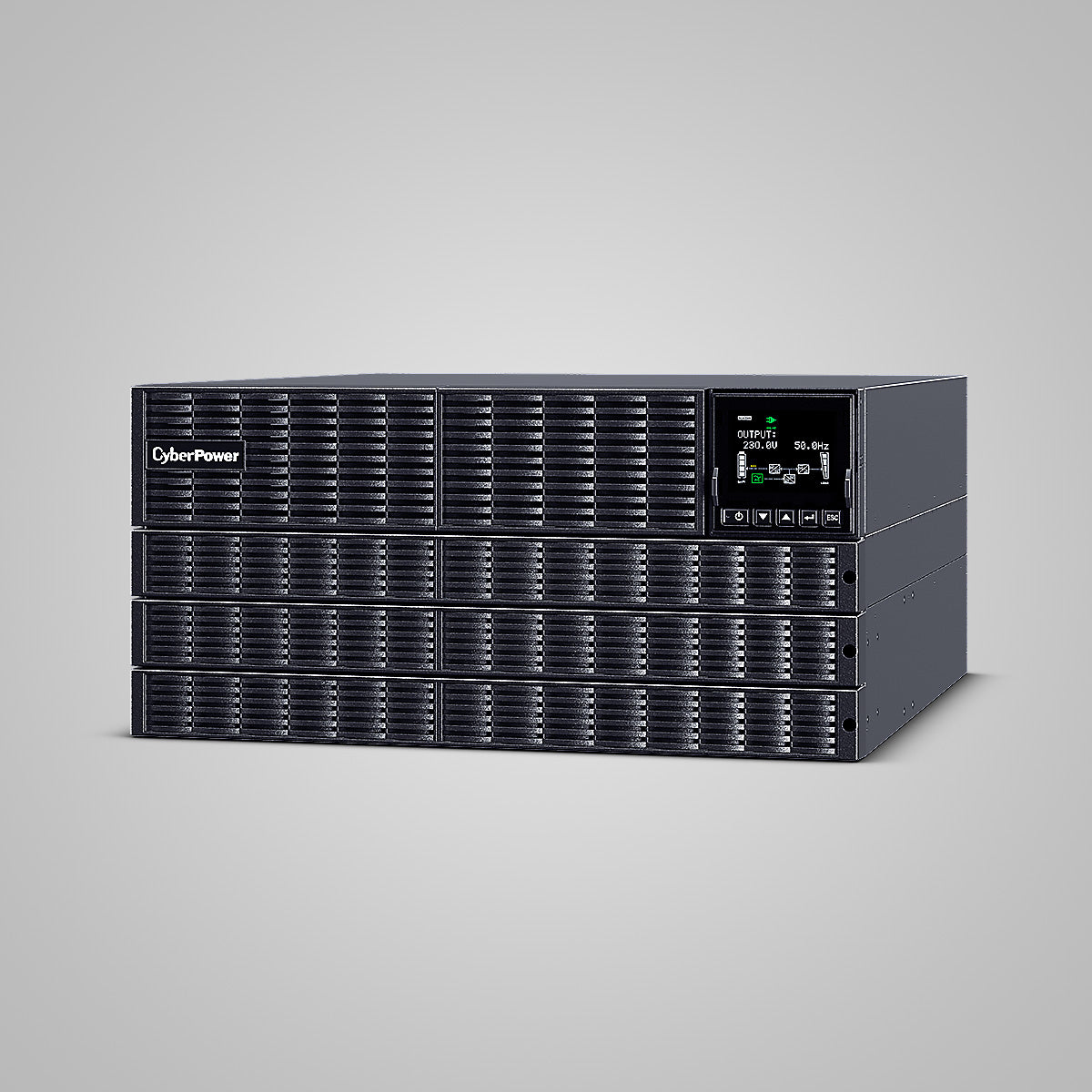 CyberPower OLS10KERT5U UPS Doble conversión (en línea) 10 kVA 10000 W Onda sinusoidal pura