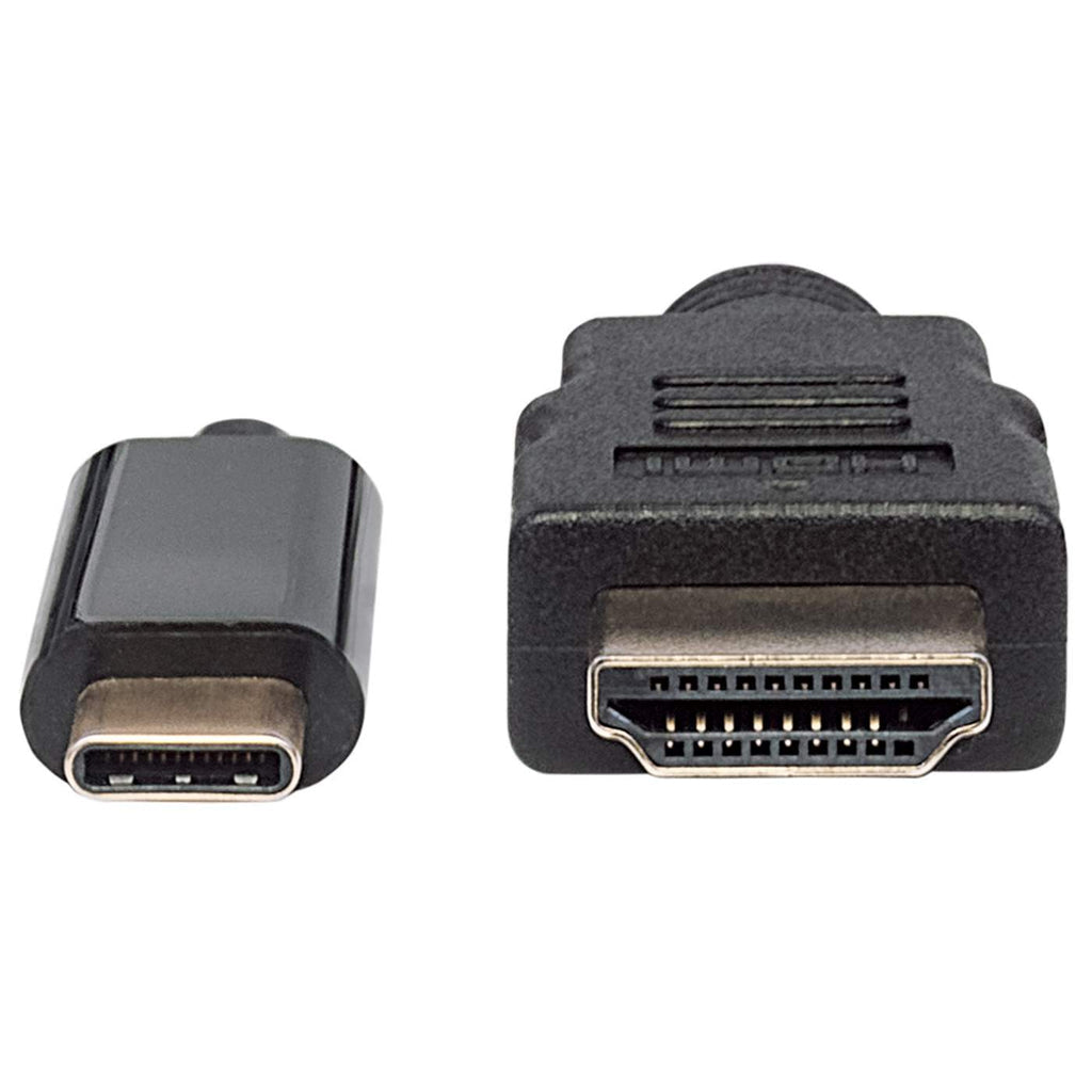 Manhattan Cable adaptador USB-C a HDMI Cable Derecho Derecho 1 m USB Tipo C