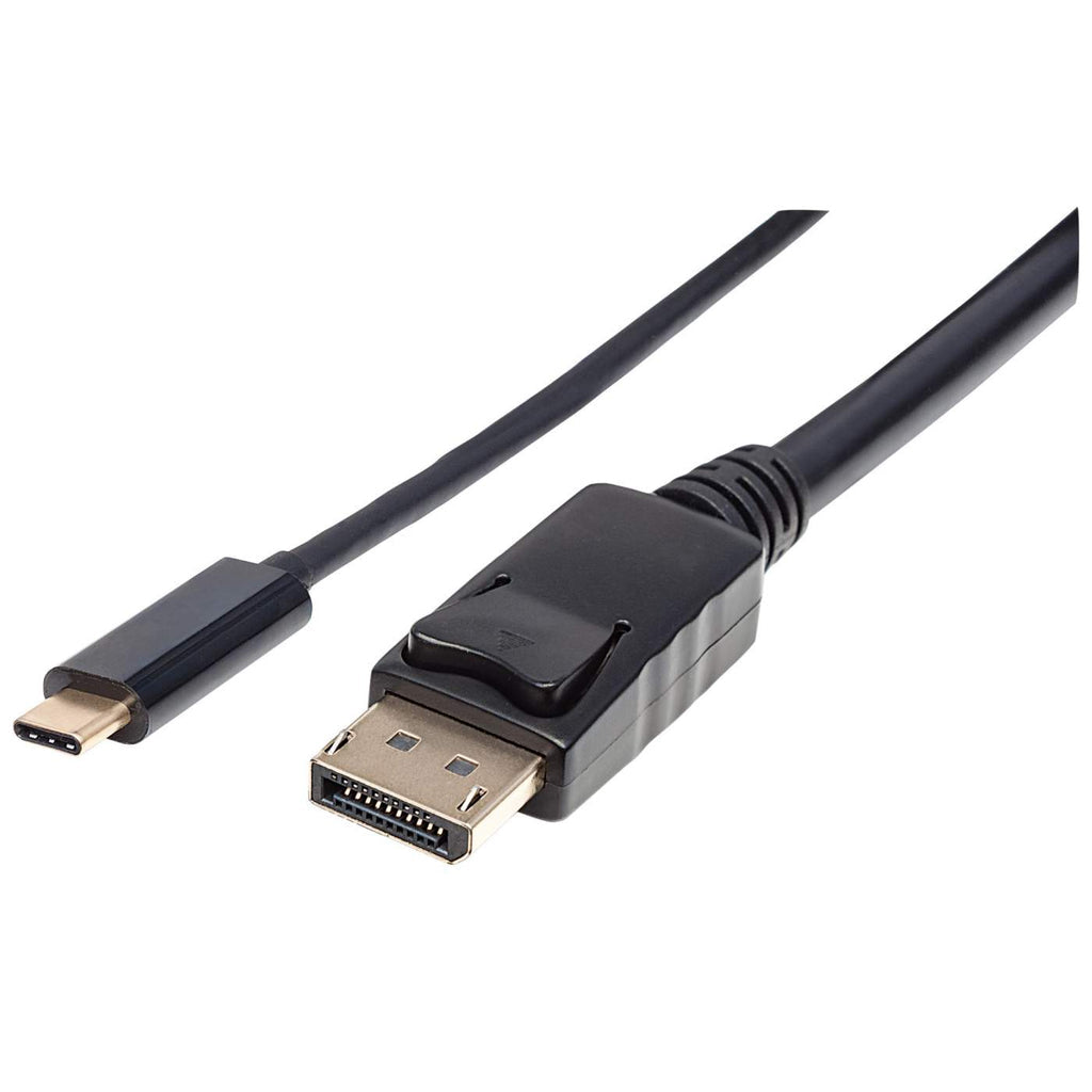 Manhattan Cable adaptador USB-C a DisplayPort Cable Derecho Derecho 2 m USB Tipo C