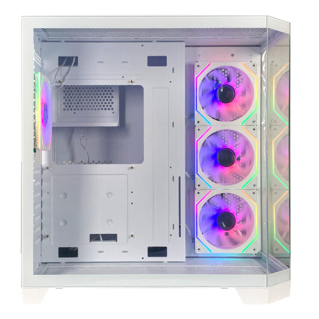 XZEAL XZ150 Midi Tower Blanco, ATX, Micro ATX, Juego, XZGAXT1W | Gabinetes de computadora