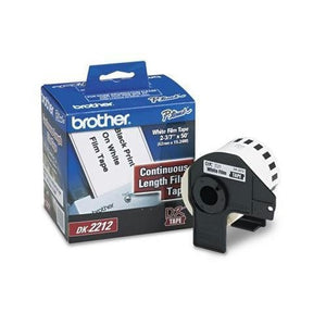 CINTA BROTHER DK 2212 PLASTICA CONTINUA ROLLO 23/7PUL X 50 FT