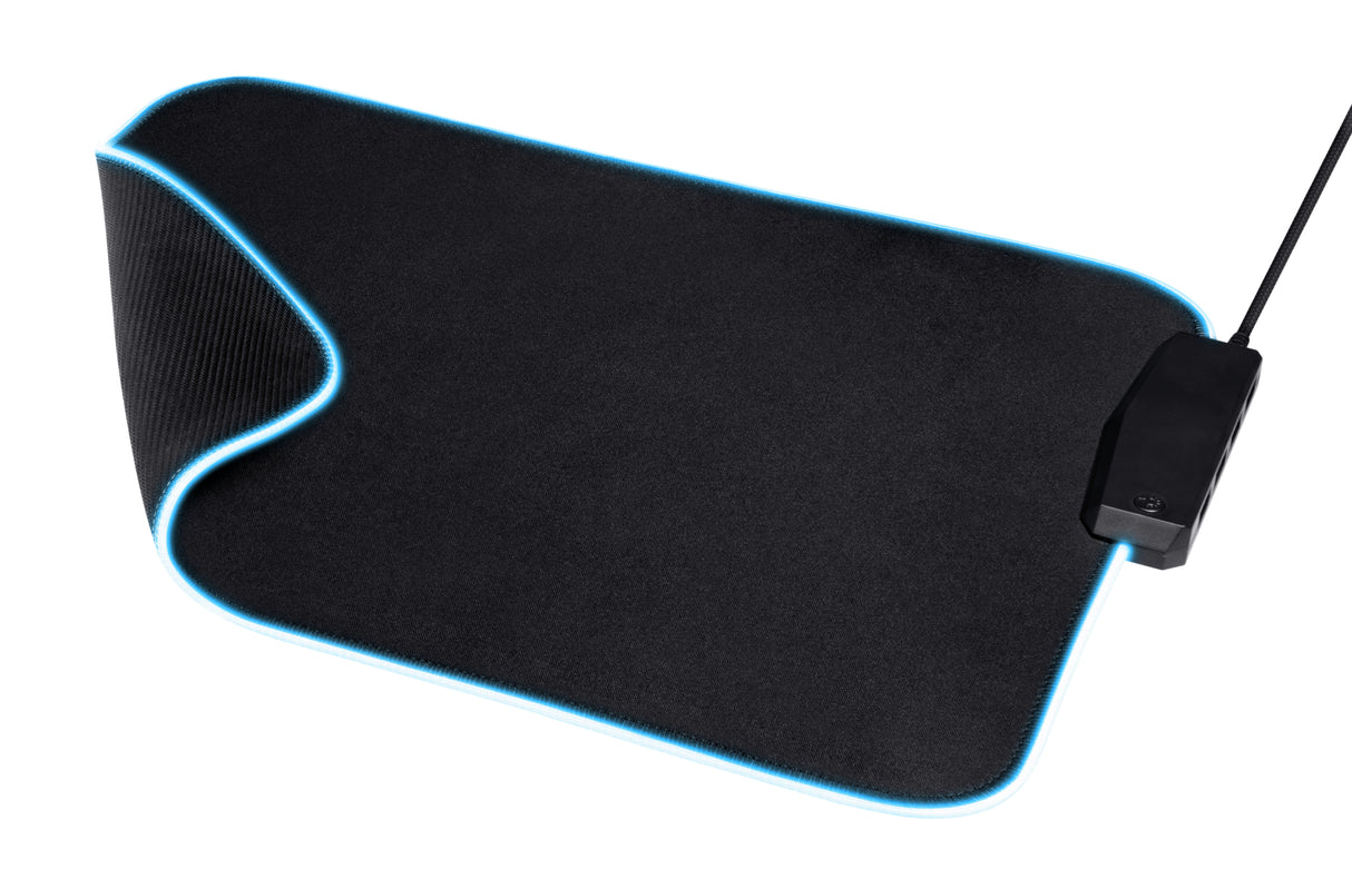 Trust GXT 765 Glide-Flex RGB Ratón Monocromo Nylon, Caucho Si Si