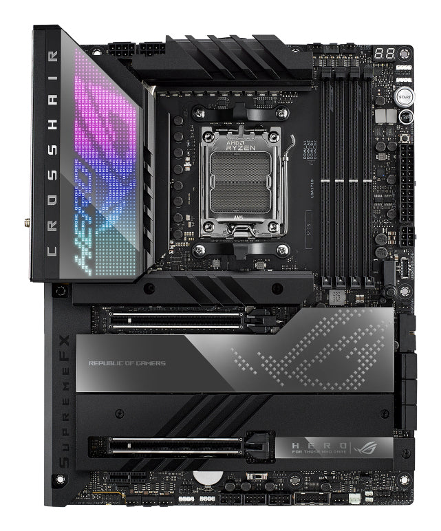 ASUS ROG CROSSHAIR X670E HERO placas base AMD Zócalo AM5 AMD Ryzen™ 7 Zócalo AM5