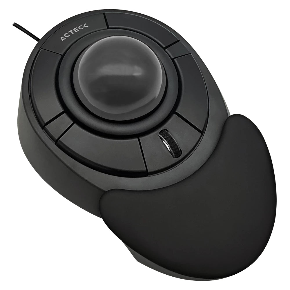Acteck Virtuos Art X MI787 ratón Universal Ambidiestro USB tipo A Óptico 1600 DPI, Negro
