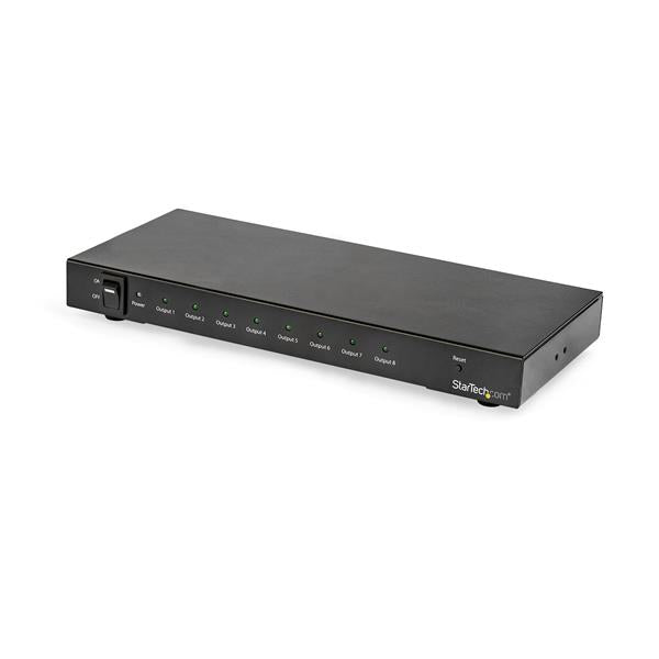 StarTech.com Divisor Splitter HDMI de 8 Puertos - 4K 60Hz con Audio 7.1 divisores de vídeo HDMI 8x HDMI 2.0 8