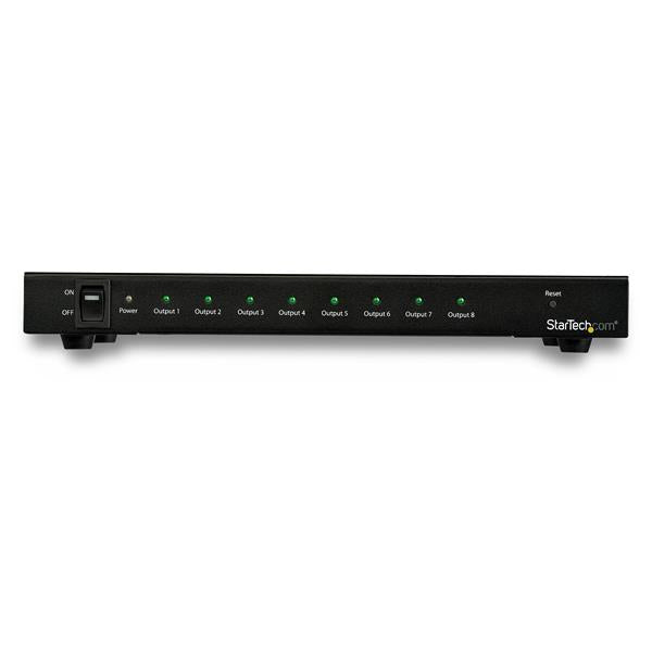 StarTech.com Divisor Splitter HDMI de 8 Puertos - 4K 60Hz con Audio 7.1 divisores de vídeo HDMI 8x HDMI 2.0 8