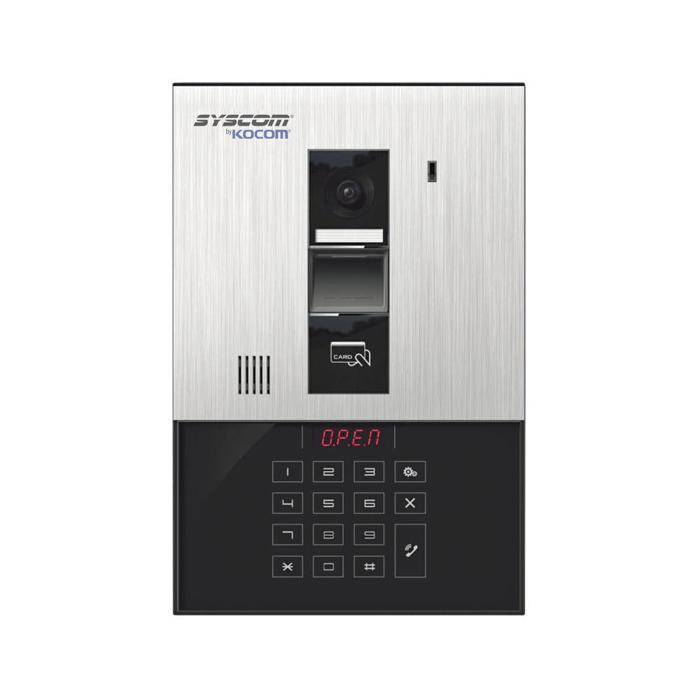 Kocom KLP-C420R sistema de intercomunicación de video Negro, Gris