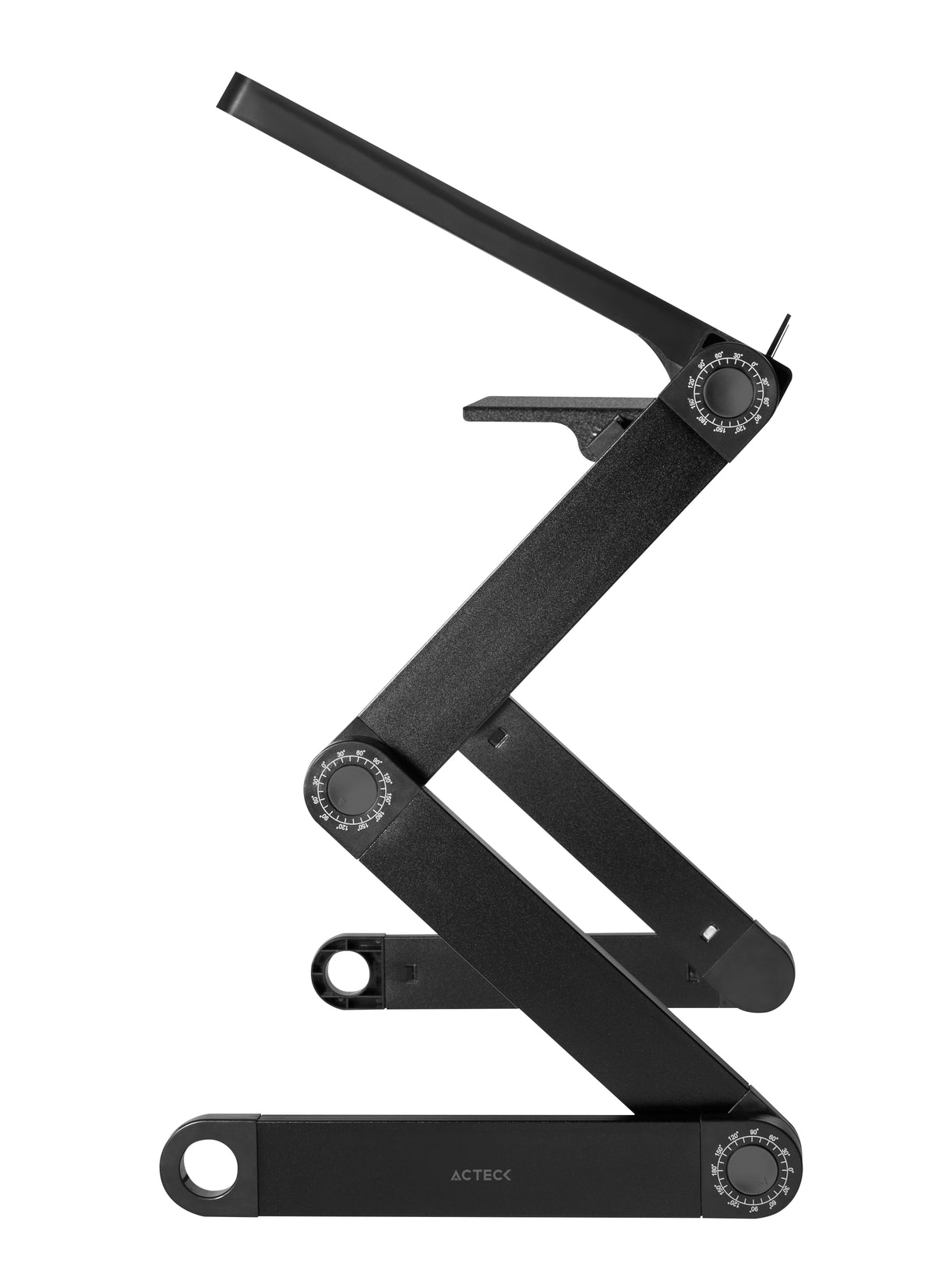 Acteck Vault Couch BC410 Soporte para computadora portátil Negro 45.7 cm (18"), Aluminio, 380 mm