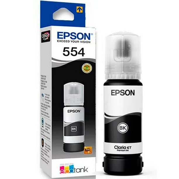 Epson Cartucho #554 Negro T554120, Producto Empresarial, Alta Capacidad