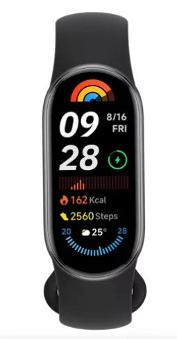 Xiaomi Smart Band 9 BHR8340GL, Pantalla 1.62" AMOLED, Batería 233mAh, Bluetooth