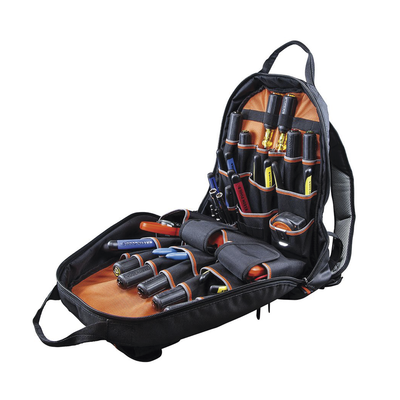 55475 - Klein Tools Mochila para Herramientas / 35 Bolsillos / Tela Balística 1680D 55475