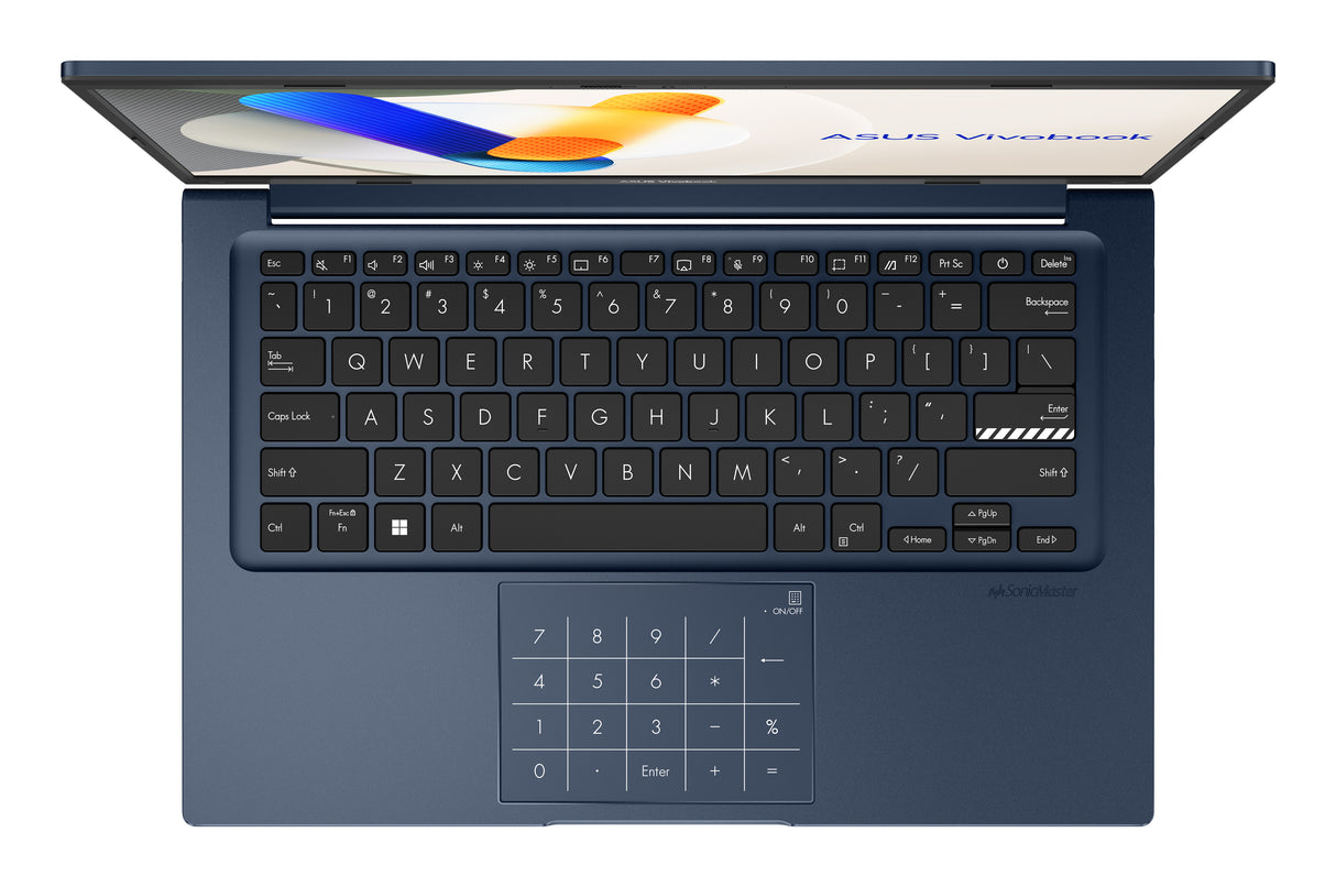ASUS Vivobook F1404ZA-NK434W Laptop Quiet Blue Portátil Azul Concha