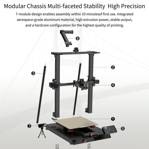 Impresora 3D Creality Cr-10 Smart Pro Diy 300X300X400Mm FullOffice.com