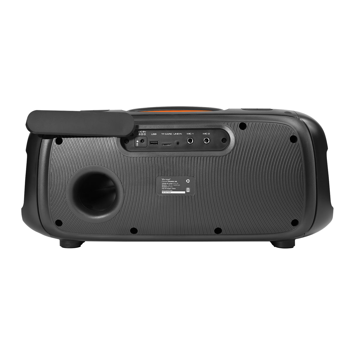 BAFLE VORAGO KSP-530 40W RMS 2x6" + 2x2.5" TWEETER 5400mAh FLAME LIGHT TWS USB / TF / BT / AUX