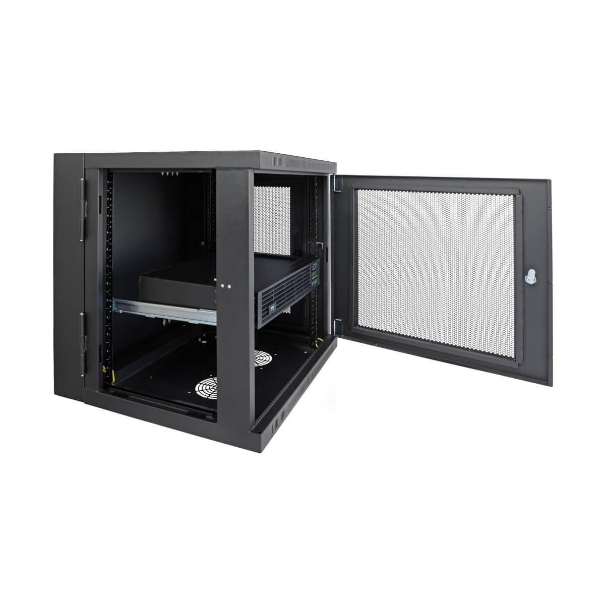 Tripp Lite 4POSTRAILKITWM Juego de Entrepaño SmartRack Ajustable Universal de 1U de 4 Postes Para Racks para Instalación
