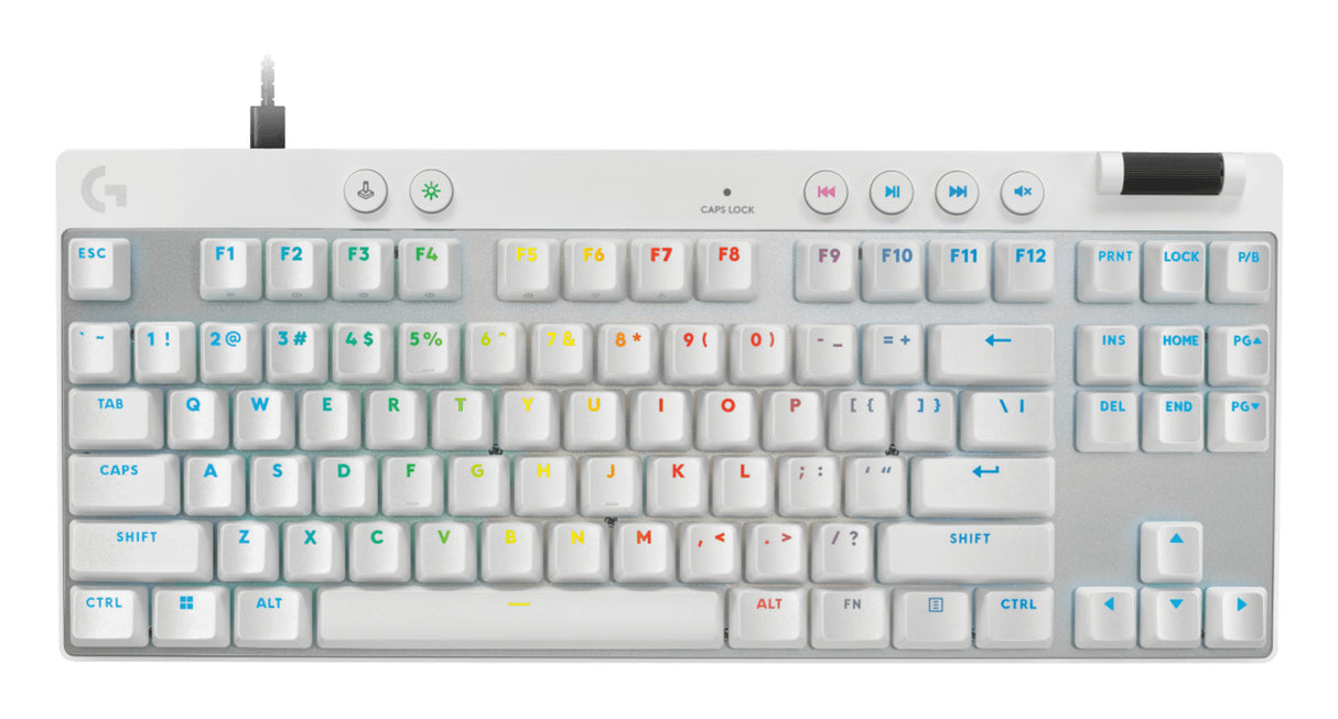Logitech PRO X TKL Rapid Teclado Juego Alámbrico USB Magnetic-mechanical key switch