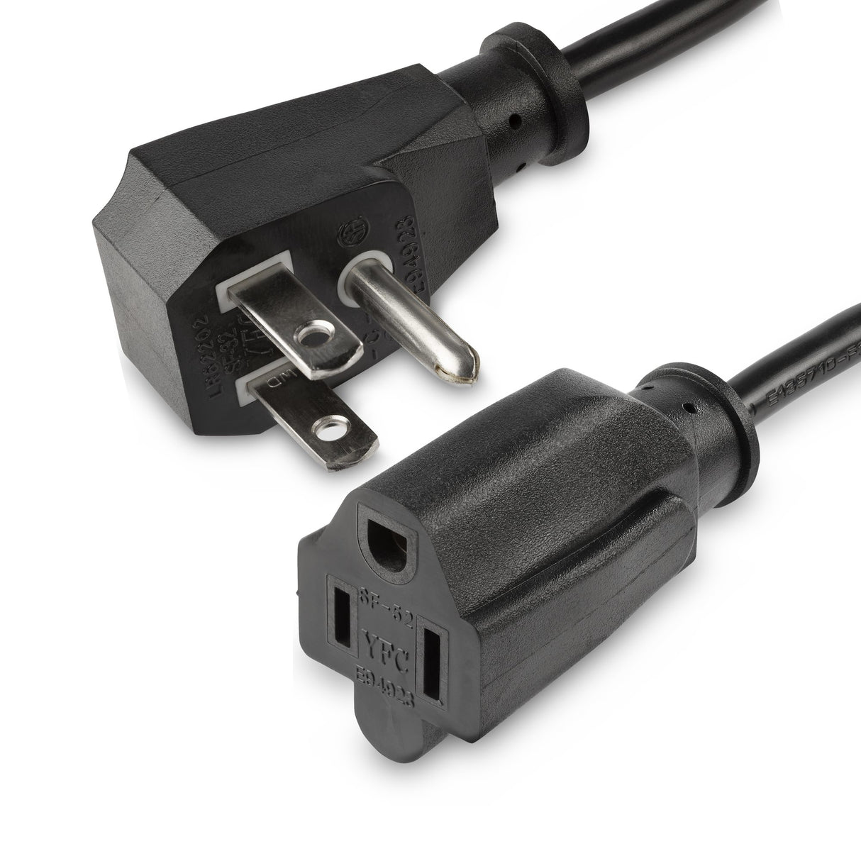 StarTech.com PACF10118IN Cable Negro Macho Hembra 0,5 m