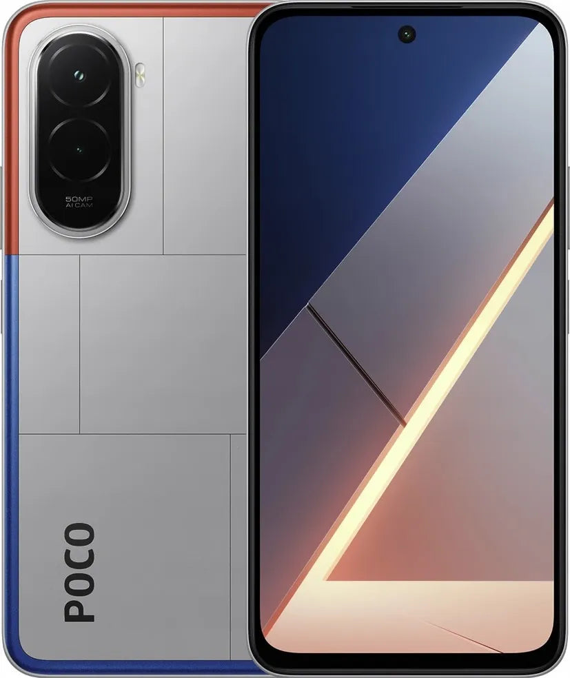 POCO M7 17.5 cm (6.9") Ranura híbrida Dual SIM 4G USB Tipo C 8 GB 256 GB 7000 mAh Plata, 2340 x 1080 Pixeles