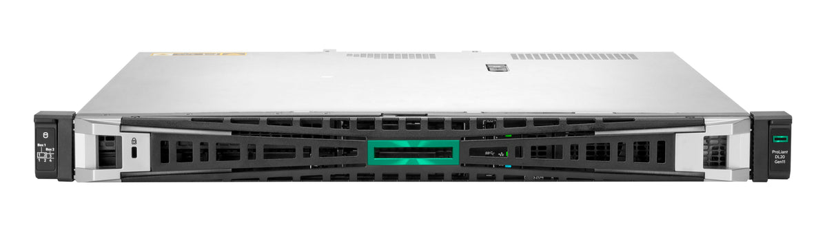 HPE ProLiant DL20 Gen11 6325P 3.5GHz 4c 1P 1x32GB-U 4SFF 2x480GB SSD 1x500W PS LA Server Servidores Intel® Xeon® Intel 3