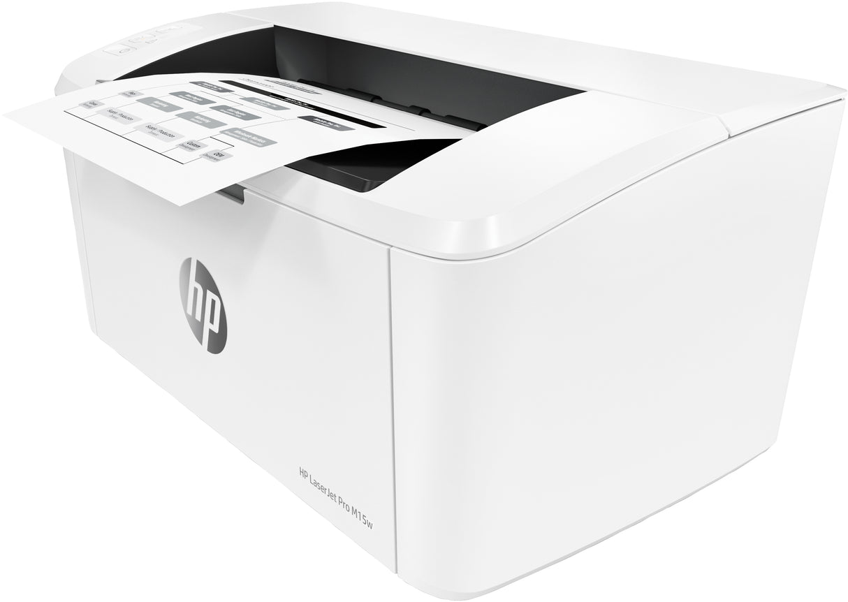 HP LaserJet Pro M15w Printer Impresora Laser WiFi Blanco