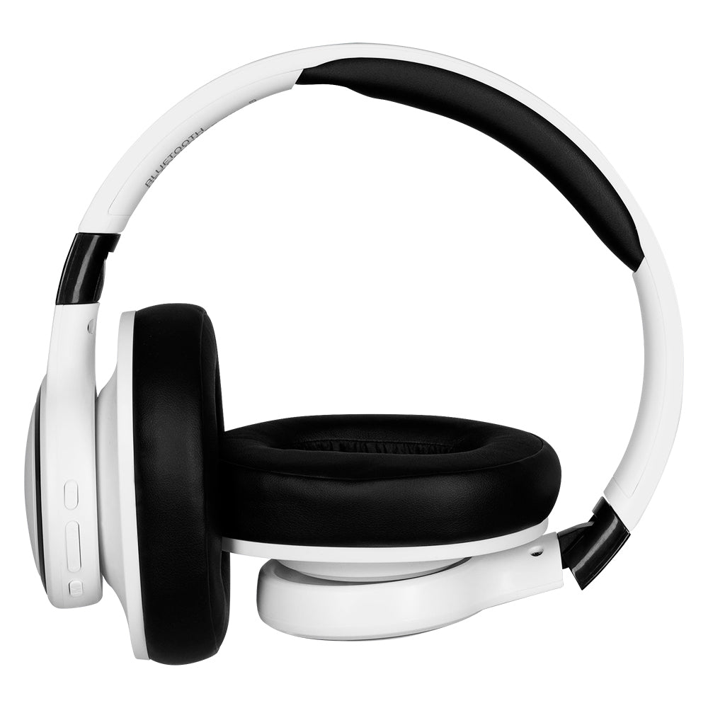 Vorago HPB-205-WH audífono y auriculare Audífonos Inalámbrico y alámbrico Diadema Llamadas/Música USB Tipo C Bluetooth B