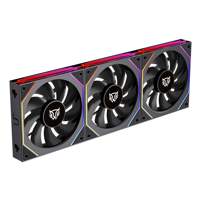 Balam Rush Eolox Link EXL95 Gabinete de la computadora Ventilador 12 cm Negro, 800 RPM, 1800 RPM