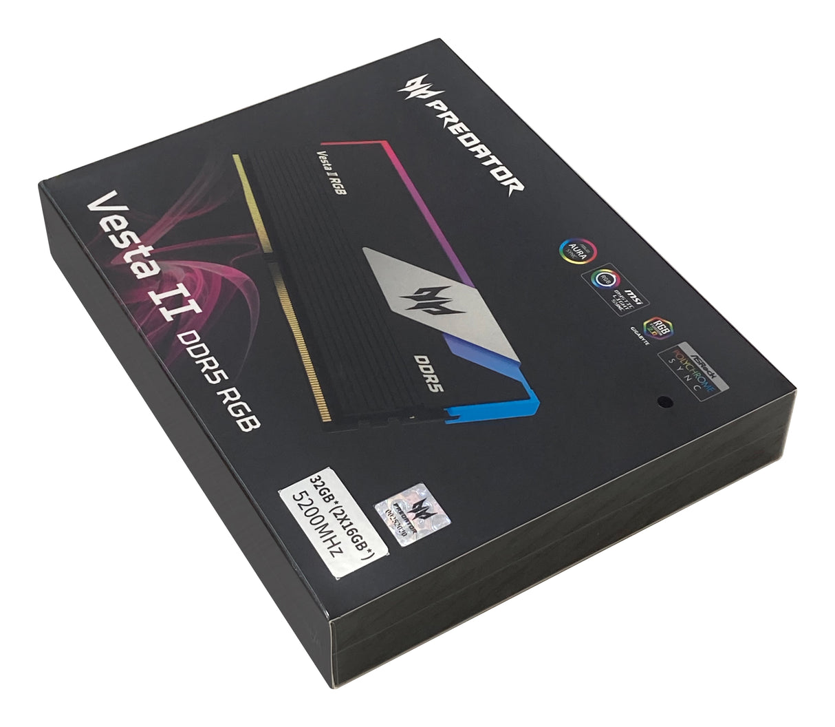 Predator Predator VESTA2-64GB-6000-2R8-V1 Memoria RAM Si 30 64 GB 2 x 32 GB