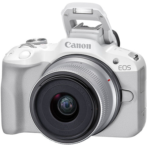 Canon Cámara Digital Mirrorless EOS R50 RF-S 18-45mm F4.5-6.3 IS STM, 24.1 MP, WiFi