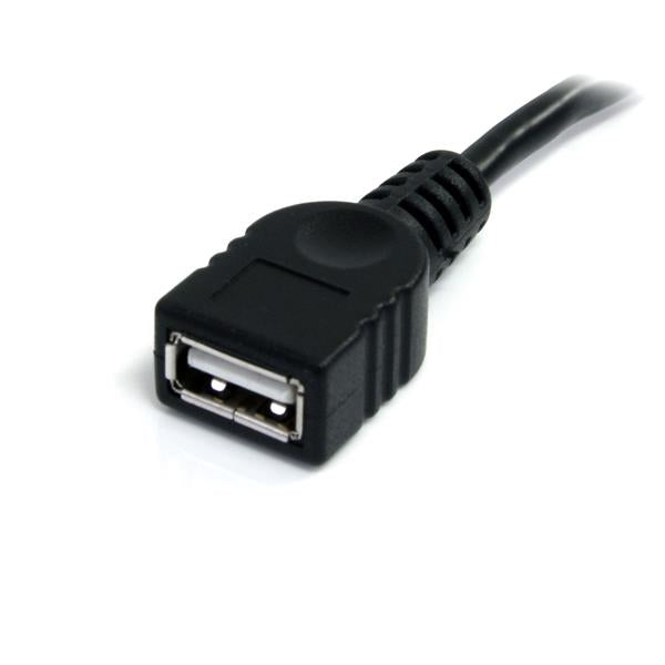 StarTech.com Cable de 0.9m de Extensión Alargador USB 2.0 - Macho a Hembra USB A - Extensor, 0.48 Gbit/s, Negro