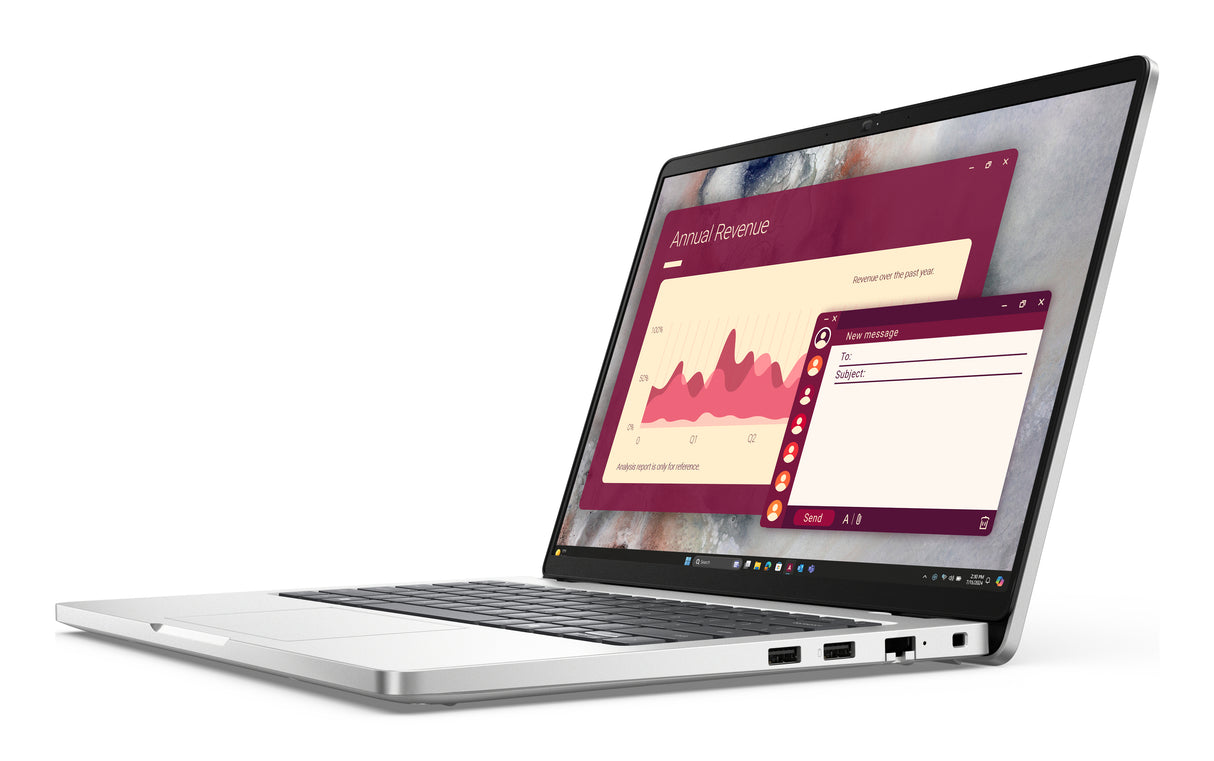 DELL Pro PC14250 Laptop Portátil Plata Concha 35,6 cm (14")